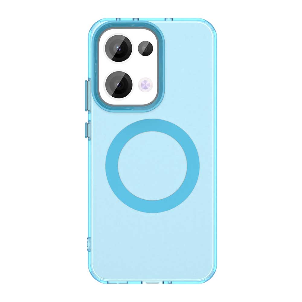 Matte Translucent Lens Protect Case for OPPO Reno 13 13F 13 F Reno13 Pro Reno13F Magsafe Magnetic Wireless Charging Cover