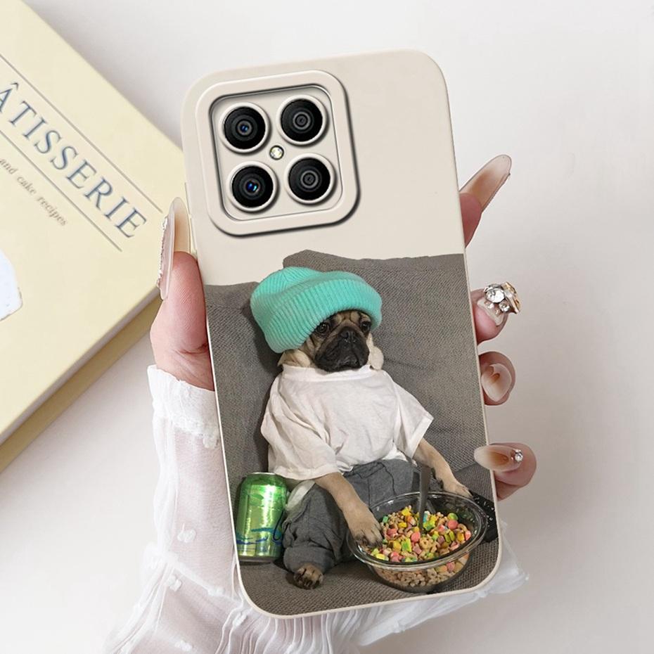 Lens Protective Case For Honor X8 TFY-LX1 TFY-LX2 TFY-LX3 Fashion Painted Soft Silicone Cover For HonorX8 X 8 4G Phone Cases
