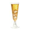20/40Pcs Disposable Champagne Glasses 150ml Clear Plastic Flutes Stemmed Wine Glasses for Weddings Parties Lightweight Shatterproof Party Cups