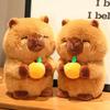 Design Cartoon Capybara Plush Doll Toy For Kids Room Decor And Birthday Gifts