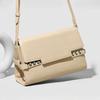 PU Premium Luxury Women's Shoulder Bag Spring New Fashion Rivet Accessories Female Sling Bag Simple Solid Color Lady Crossbody Bag for Party Daily Use