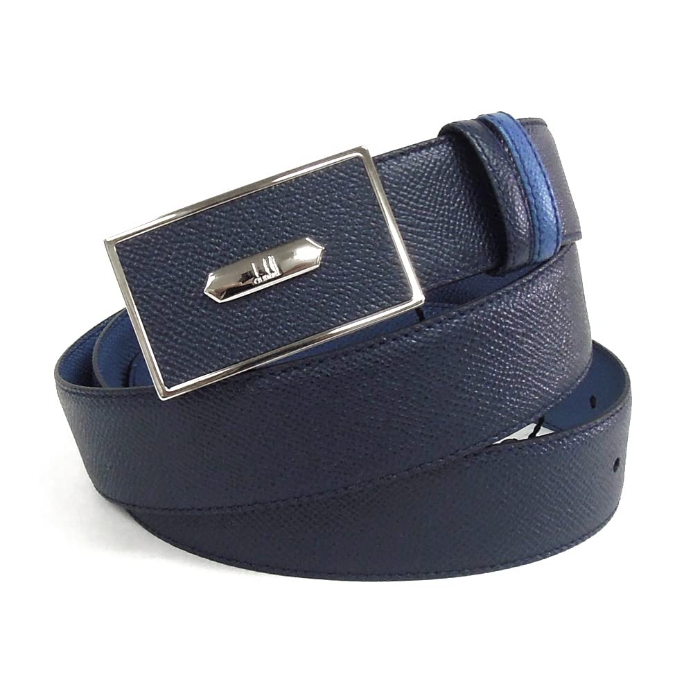 

Dunhill Belt for Men BPW705N Plate Buckle [Dunhill] Navy/Blue [Used]