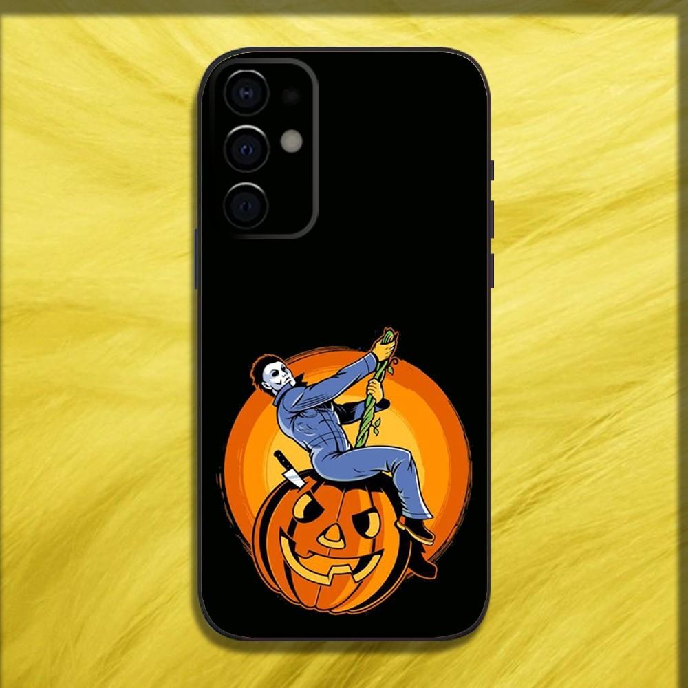 Halloween M-Michael Myers Phone Case For Samsung S24,S21,S22,S23,S30,Ultra,S20,Plus,Fe,Lite,Note,10,9,5G Black Soft Shell