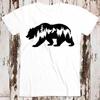 Mountains In Bear Adventure Wanderlust Illustration Super Cool Best Gift Top Tee T Shirt 8841