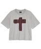 ELIMENO El Rough Cross Crop Short Sleeve T-Shirt 3 Colors