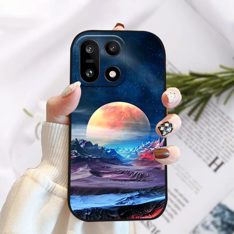For OnePlus 15 1 + 15 Case Stylish Camera Protect Cover Soft Silicone TPU Fundas For One Plus 15 OnePlus15 PLK110 Phone Bumper