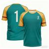 Kaio Jersey Anime Inazuma Eleven Role Playing T-shirt 3D Print Football Team Training Uniforms Men Women Sports Soccer Tops