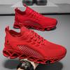 Year Blade Large Size Men's Casual Sneakers Sports Walking Shoes Comfortable Lace-Up Sneakers All Seasons