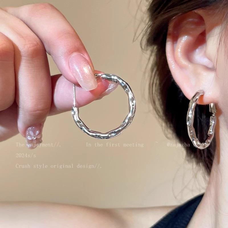 S925 silver needle zircon pearl earrings women's light luxury niche high-end butterfly stud earrings versatile temperament earrings