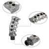 Unique Gear Stick Knob Handle Gear Shifter Head Gearstick Handball Suitable for Manual Transmission Resin Aluminum Blend