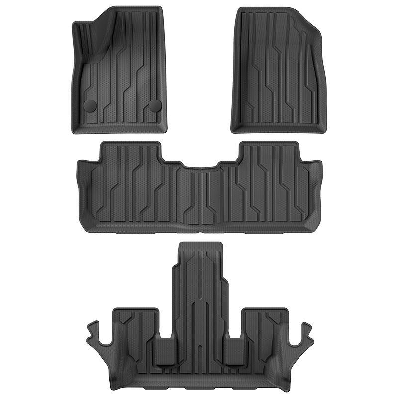 Waterproof TPE Floor Mats for 2021 GMC Acadia - Eco-Friendly, Car-Specific and Trunk Mats Included