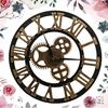 Industrial Gear Wall Clock Decorative Retro MDL Wall Clock Age Style Art Decor