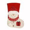 Knitted Christmas Stocking Socks Gift Bag for Elderly Snowman Dress up Candy Bag Gift Bag Christmas Tree Decoration Gift YFA2250