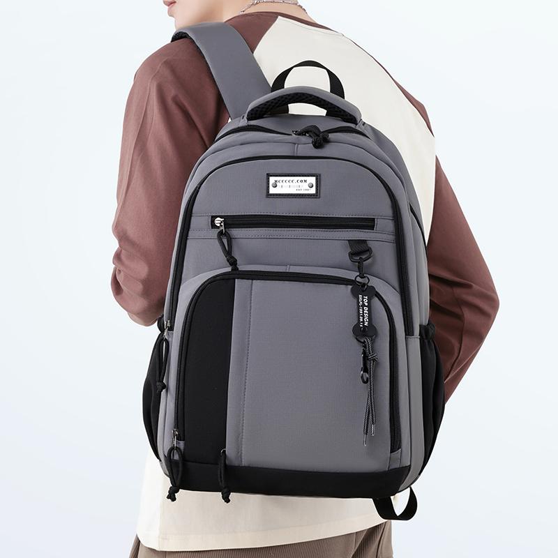 Large Capacity Laptop Backpack Multi-Purpose Workwear Style Traveling Computer Backpack