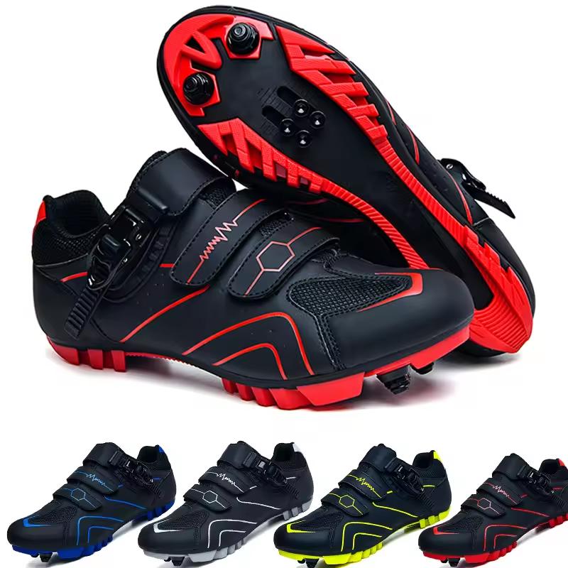 New Cycling Sneaker MTB Shoes with Men Cleat Road Dirt Bike Flat Racing Women Bicycle Mountain Spd Mtb Shoes Zapatillas Mtb