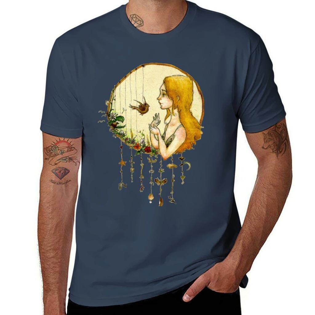 Joanna Newsom Ys Dreamcatcher Tshirt Standard Fit Solid Tee Shirt