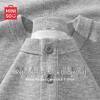 MINISO Men's Retro Henley Long-Sleeve Anti-Bacterial T-Shirt