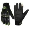 Luvas Antiderrapantes de Toque com Dedos Inteiros para Motociclismo e Corrida para Off-road, Equitação e Veículos Elétricos