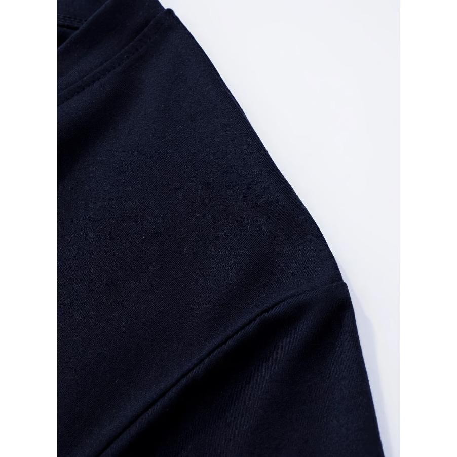 T-shirt Top Short Sleeved 100% Cotton "horse" Print, Summer All Season Men's Comfortable High-quality Casual Sports Luxury