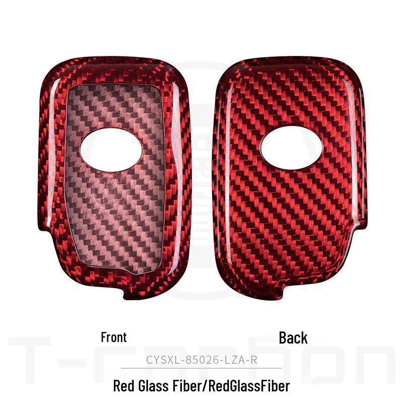 Carbon Fiber Key Case for Lexus: Compatible with ES300, RX, NX300, NX200t, UX260h Models