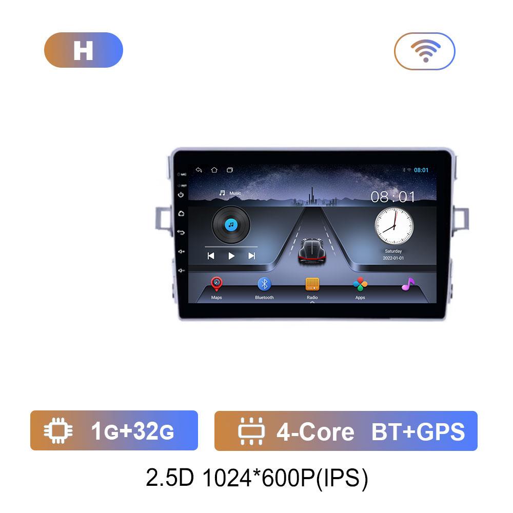 

Автомагнитола Мультимедийный плеер Android 14 Интеллектуальная система для Toyota Verso 2010 - 2016 Разделенный экран GPS Навигация WiFi Головное устройство BT