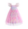 Dressy Daisy Unicorn Princess Luxurious Party Ages Girls' Dress, Pink, Sequins, Halloween, Christmas, Costume, 7-8