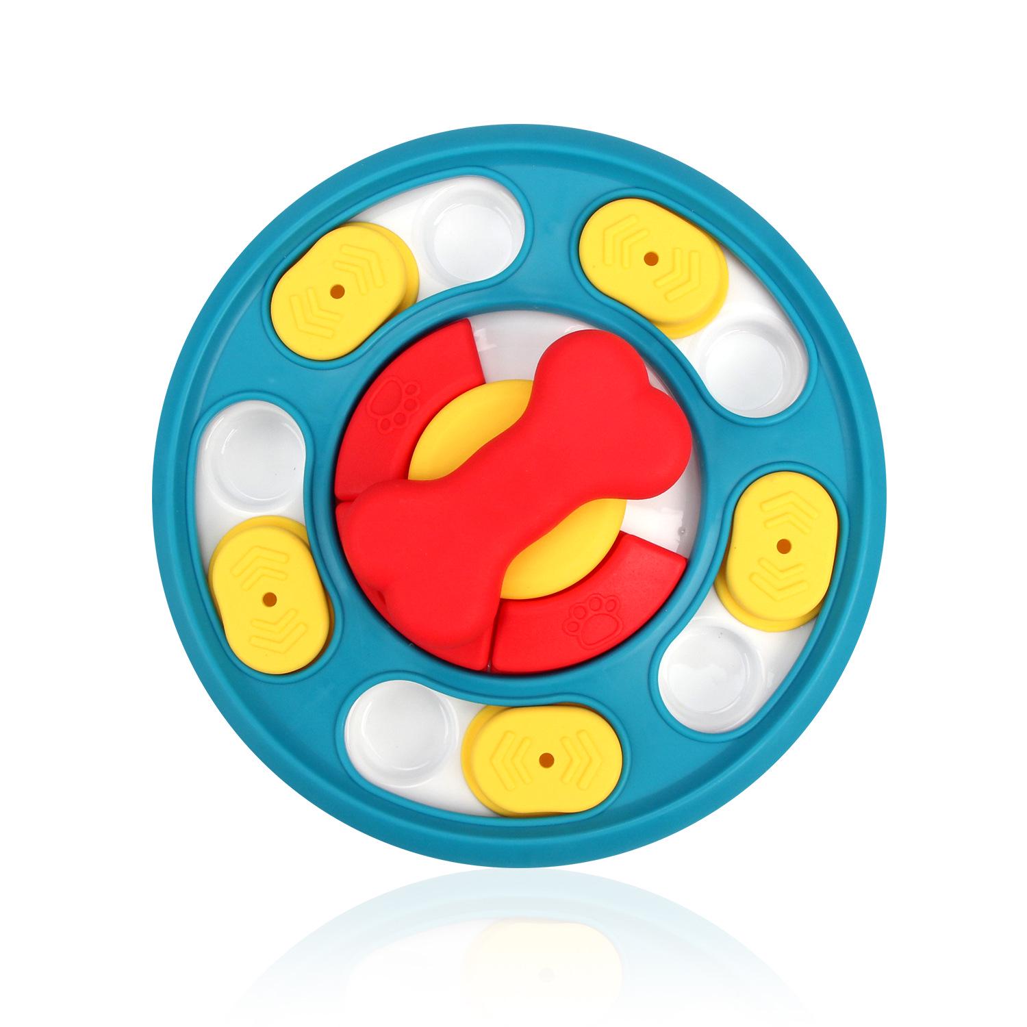 

Pet Interactive Slow Feeder: Anti-Choking, Non-Slip Bowl for Dogs & Cats, Dog Training Toy