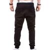 Men Fashion  Color Overalls Casual Pocket Sport Work Casual Trouser Pants