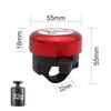 RTS Hot Sale Small Lovely Bicycle Bell I Love My Bike Logo Clear Volume Rich Color Safe Travel Bike Horn