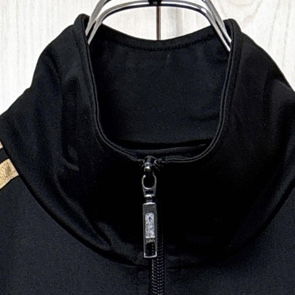 [USED] Adidas Track Jacket with Embroidered Trefoil Logo and Brushed Lining