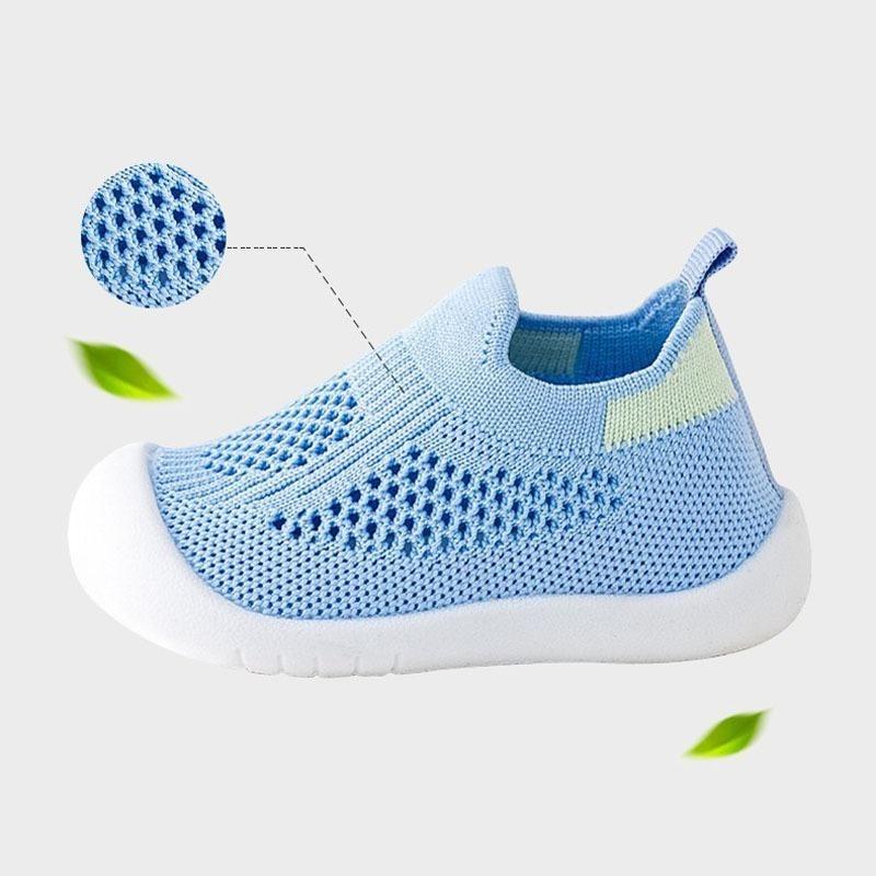 Kids Cute Mesh Floor Socks, Baby Ultra Thin Short Socks, Soft Sole Non Slip Breathable Socks, All Season Indoor Outdoor Wear