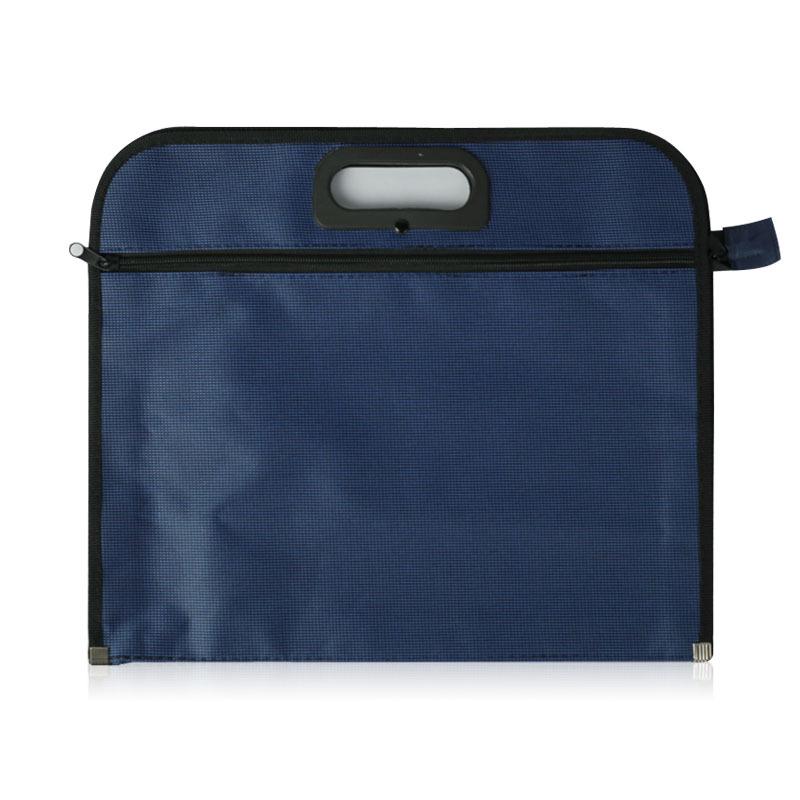 A4 Business Briefcase Document Bag - Oxford Cloth Handheld Office File Storage