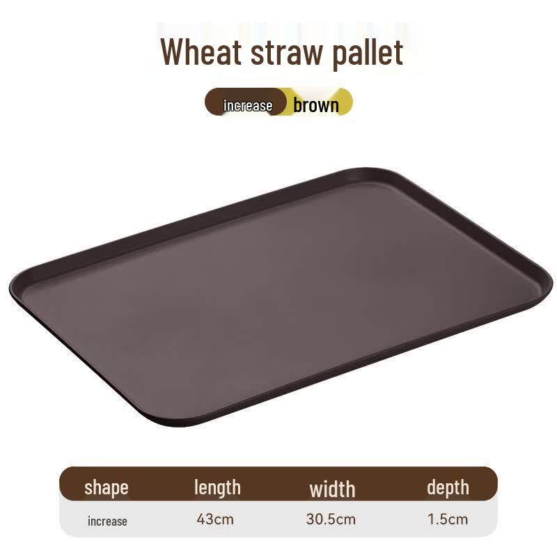 Nordic Rectangular Plastic Serving Tray