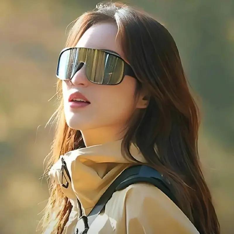 Gogle Sportowe Okulary Przeciwsłoneczne do Roweru Ochrona UV Okulary Outdoorowe do Jazdy na Rowerze Wspinaczki Wędkowania Pieszych Wędrówek Osłona Przeciwsłoneczna Okulary