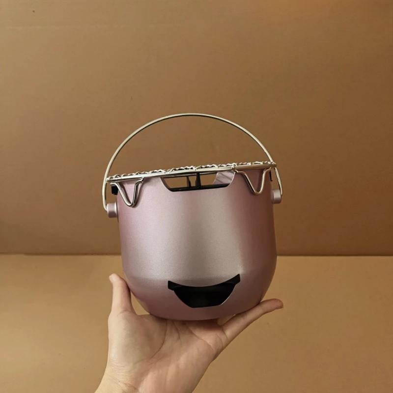 New Mini Carbon Stove Outdoor Portable Household Barbecue Stainless Steel Stove Cooking Tea Korean Style Barbecue Stove