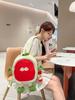 2025 Cute Watermelon Backpack for Girls - Large Capacity Schoolbag: Fresh and Casual Design