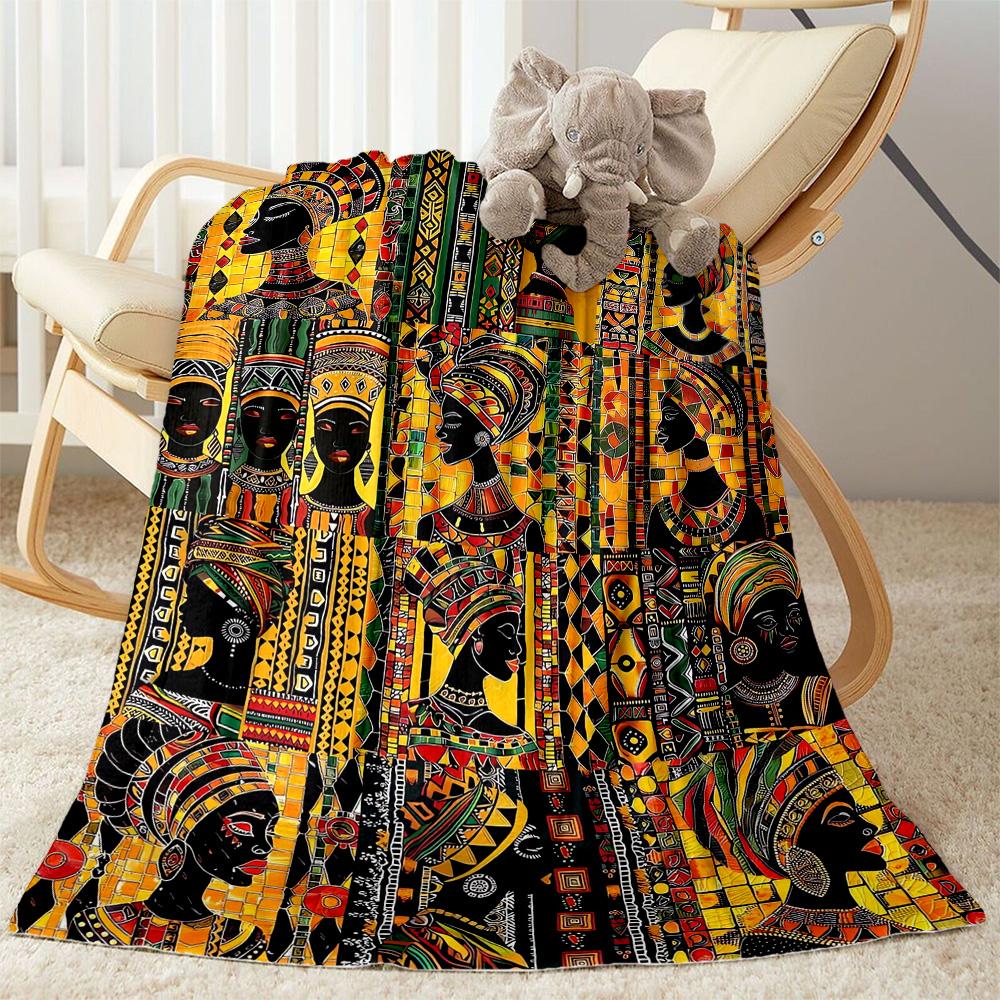 Australian Aboriginal Style 5 Blanket Durable Comfort Perfect for Bedding Bed Picnics All-Season Use Playful Design Gift for Travel Home Birthdays