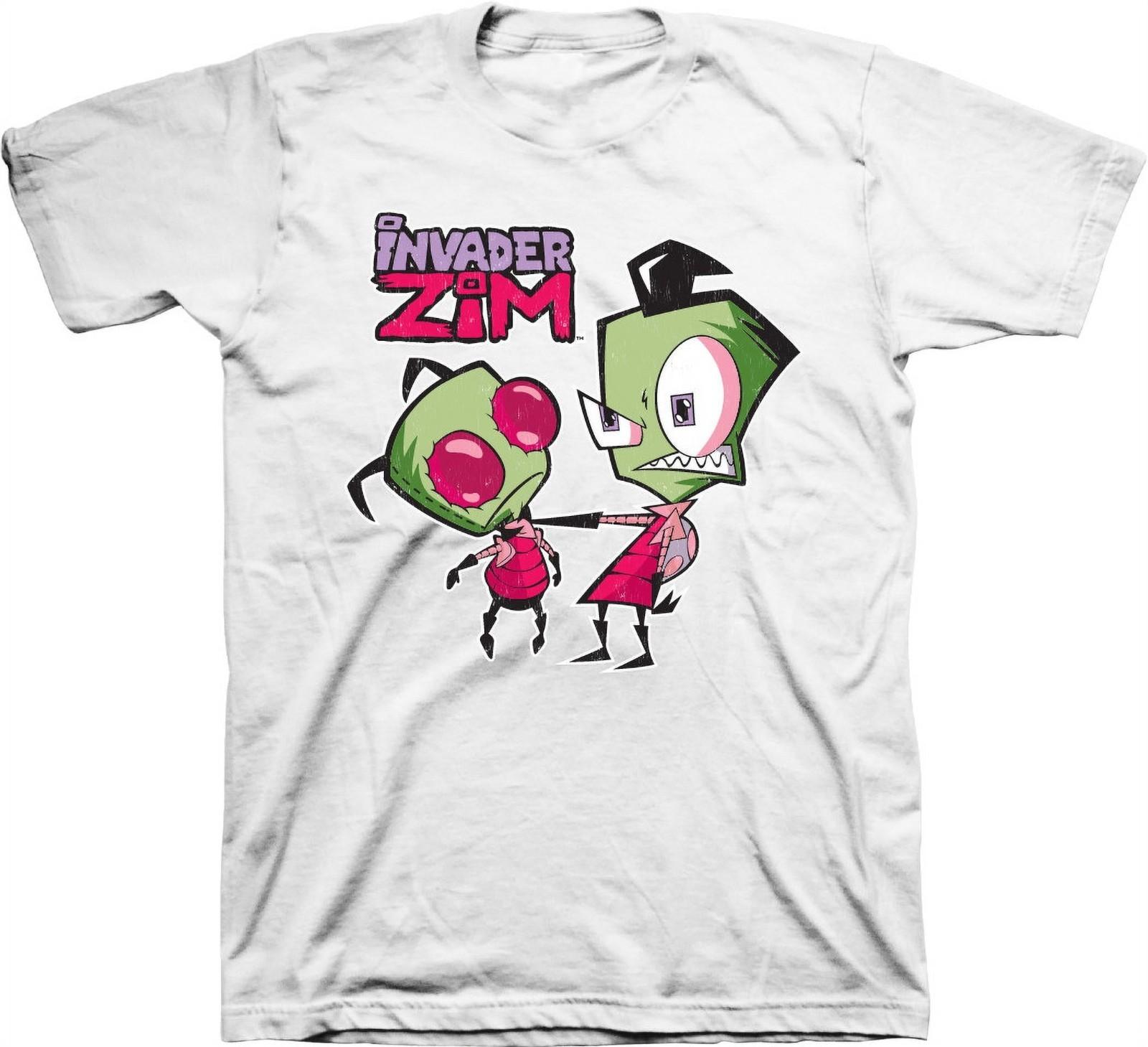 Invader Zim Cartoon Retro Unisex T-shirt S-5XL S