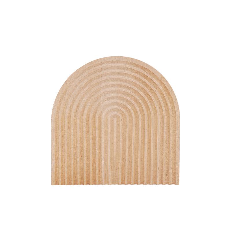 Деревянный поднос с текстурой водной ряби, бытовая деревянная доска для хлеба, бук, поднос для хранения с ароматерапией, поднос для послеобеденного чая и кофе