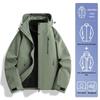 Woodpecker 3-in-1 Windproof Jacket with Removable Fleece Lining for Men & Women – Autumn/Winter Casual Outerwear