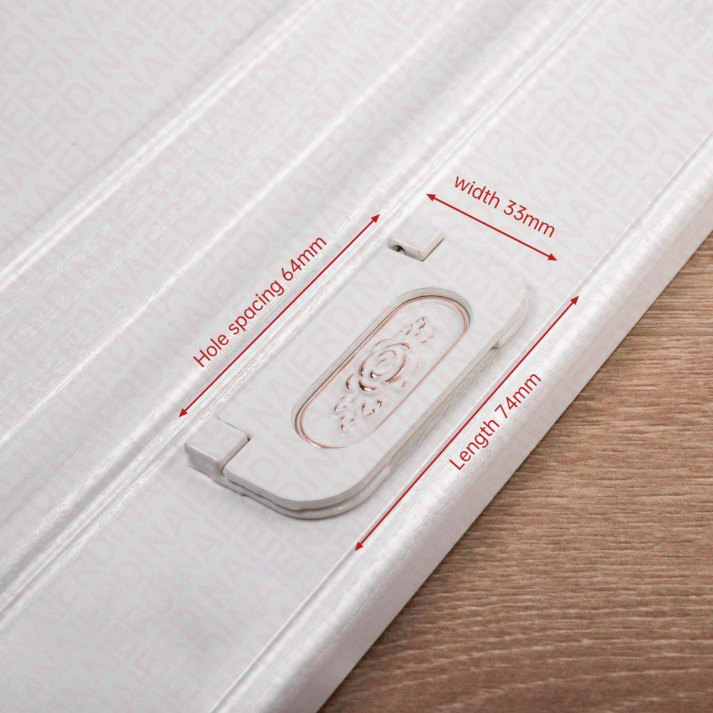 NAIERDI White Ceramic European Cabinet Handles Aluminum Alloy Door Kitchen Knobs Cabinet Pulls Drawer Knobs Wardrobe handle