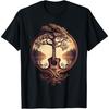 Acoustic Guitar Tree By The Lake Guitarist T-Shirt