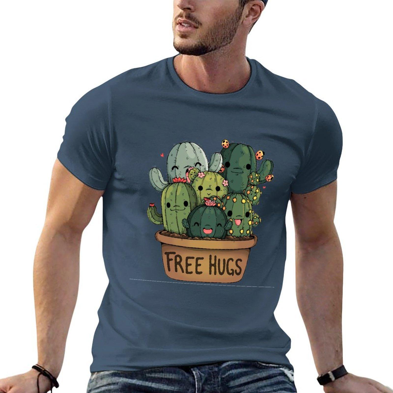 Cute Cactus Tshirt T Shirt Unisex Designer Funny T Shirts Unisex Anime T Shirts Oversize Tshirt S