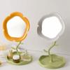 Detachable Desktop Makeup Mirror Cute Table Mirror Sunflower Shaped Dressing Mirror Home