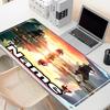 Custom Name Personalized Final Fantasy Pattern Mousepad, Laptop PC Desk Mat, Decorative Desk Mat for Home Keyboard Pad Gift