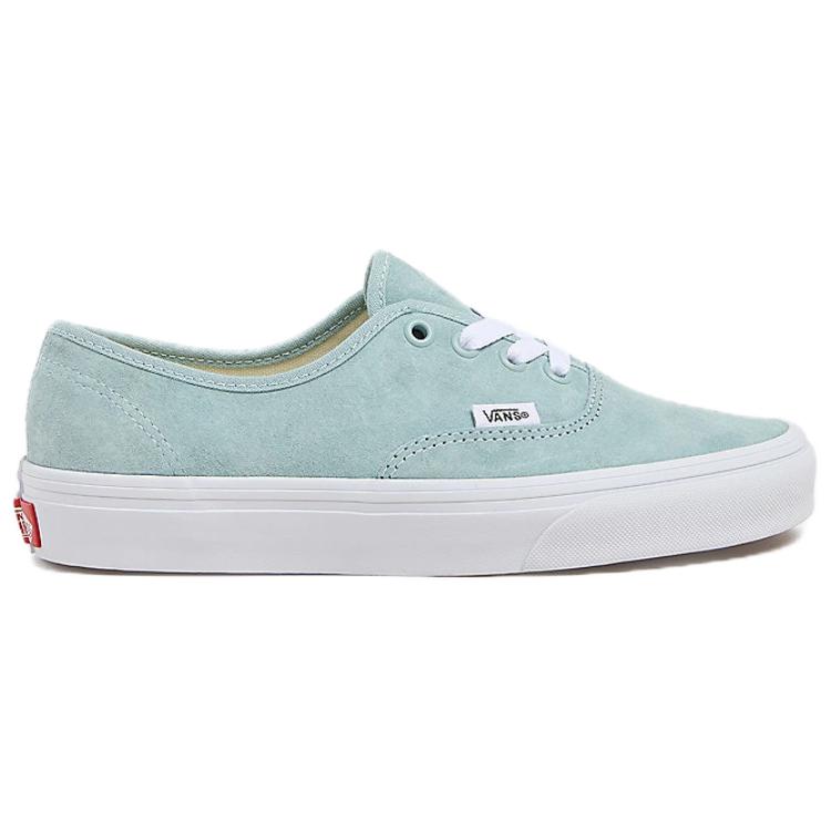 Vans Authentic Pig Suede - Grey Mist Unisex Sneakers Teal VN000CRTM8I