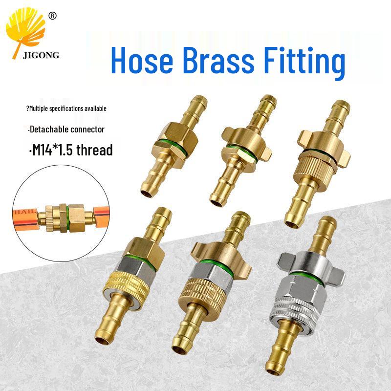 Flexible High-Pressure Brass Joint Connector with M14*1.5 Thread