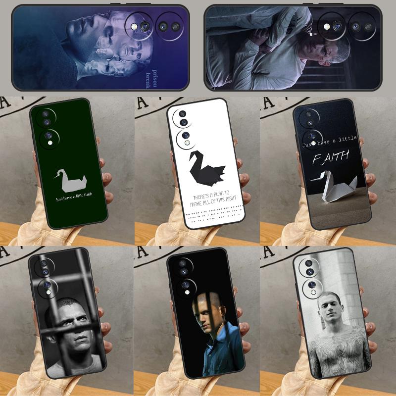 Prison Break TV Show Case For Honor Magic 7 Lite 5 6 Pro Honor 200 50 70 90 Lite X9b X9a X8b X8a X8 X9 X9c Cover