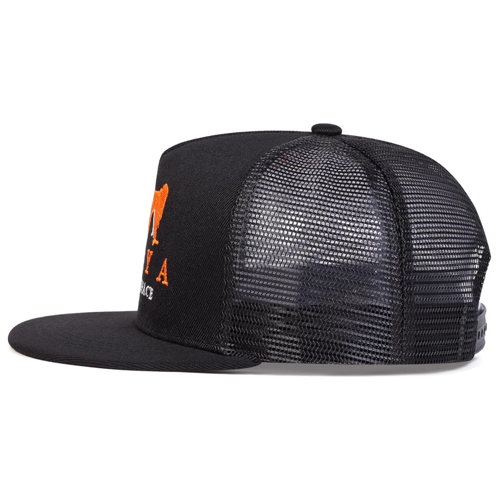 Men Letter Embroidered Hip Hop Hat Mesh Hat Outdoor Adjustable Sunscreen Leisure Hat Spring Autumn Travel Tourism Beach Vacation