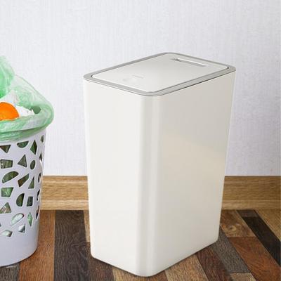 Trash Can with Lid Garbage Container Bin Slim Narrow Kitchen Wastebasket Press Type